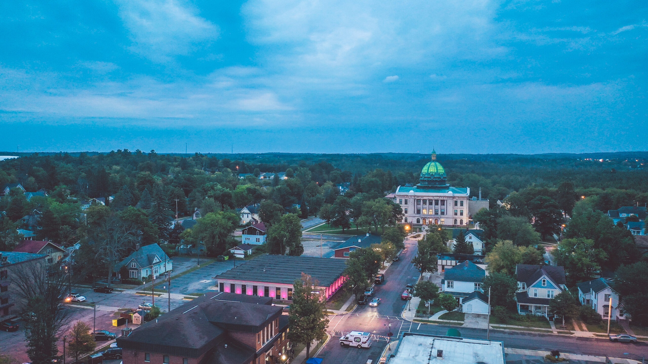 Rhinelander WI Downtown