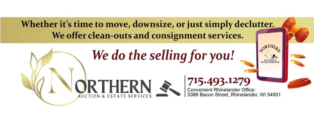 a promotional banner for Northern Auction and Estates